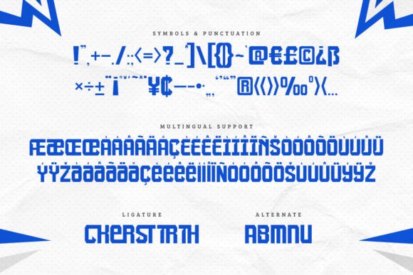 Championer Font preview 3
