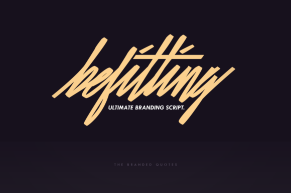 Befitting Font