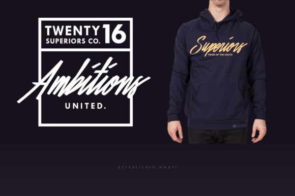 Befitting Font preview 3
