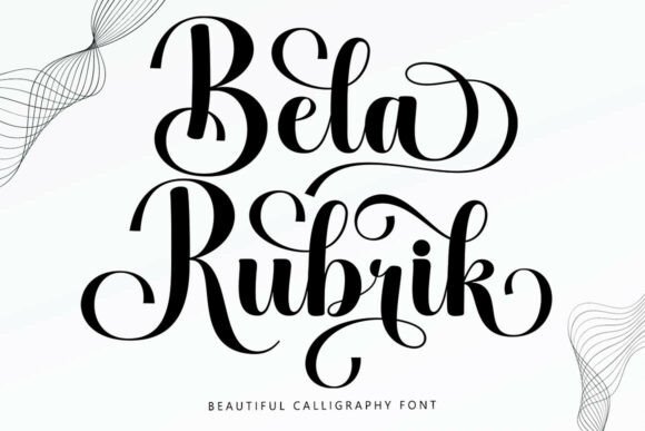 Bela Rubrik Font