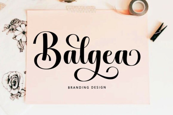 Bela Rubrik Font preview 3