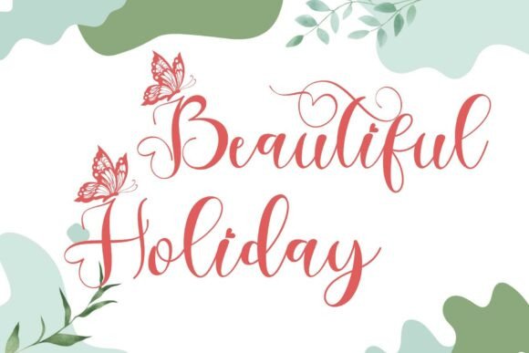 Belanie Lovely Font preview 2