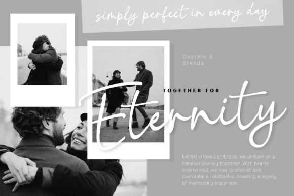Amesthy Font preview 3