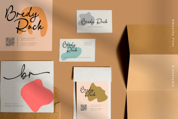 Amesthy Font preview 4
