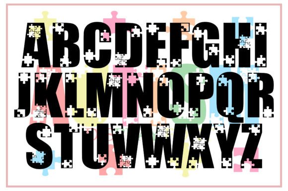 Autism Font preview 2