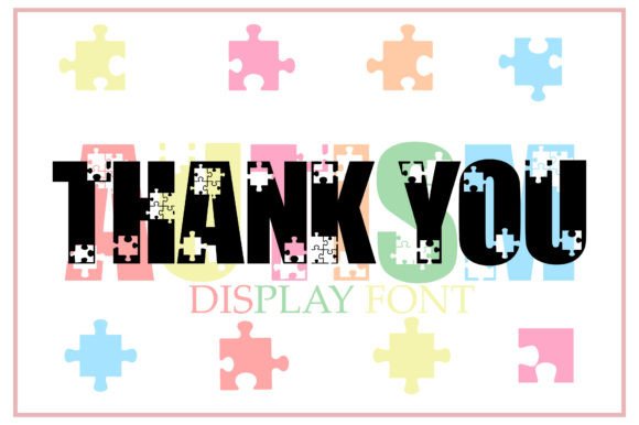 Autism Font preview 4