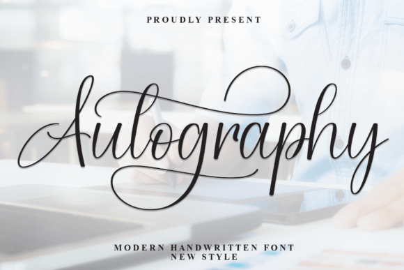Autography Font Autography Font