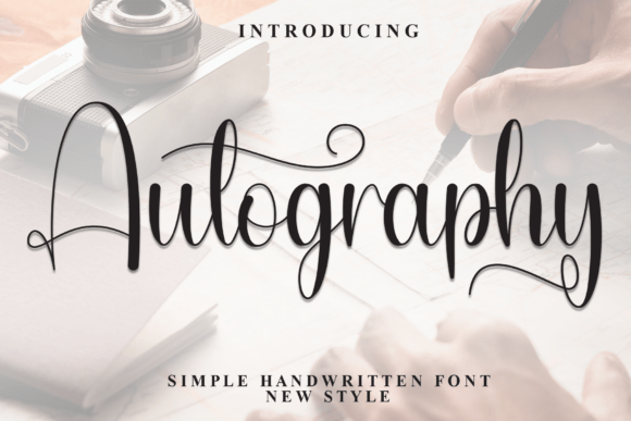 Autography Font
