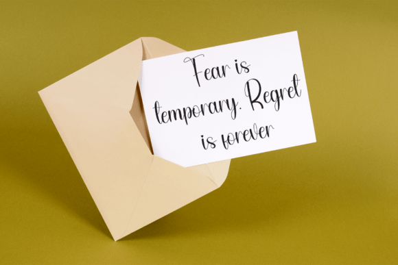 Autography Font preview 3