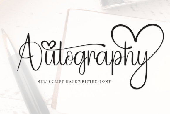 Autography Font Autography Font