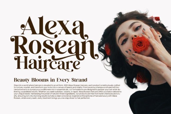 Belgin Font preview 3