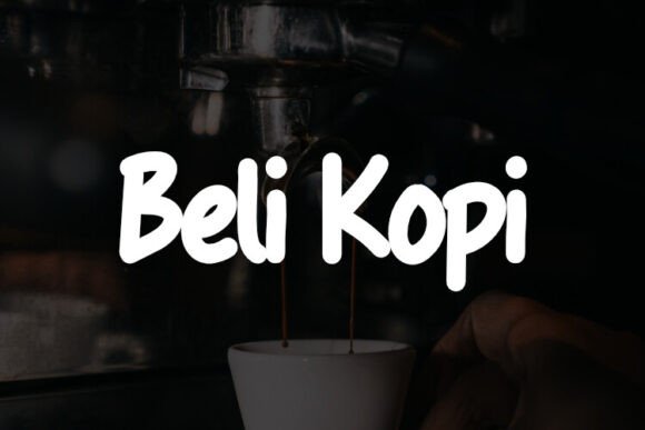 Beli Kopi Font