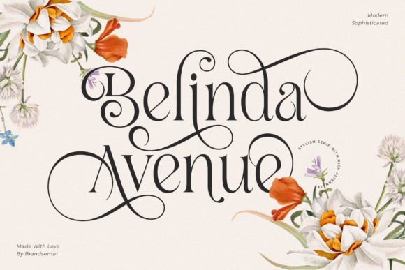 Belinda Avenue Font Belinda Avenue Font
