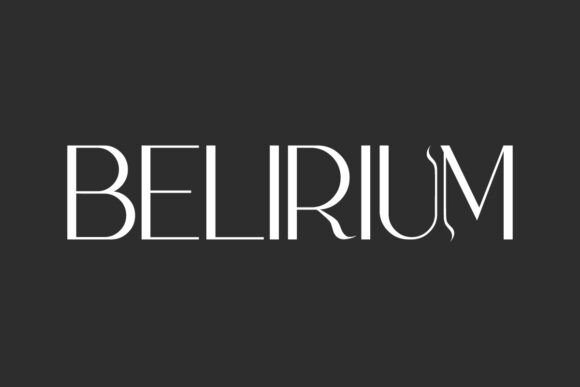 Belirium Font