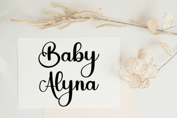 Baby Font preview 4