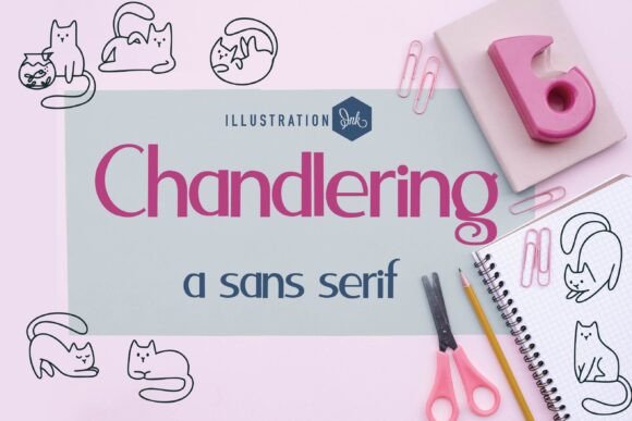 Chandlering Font Chandlering Font