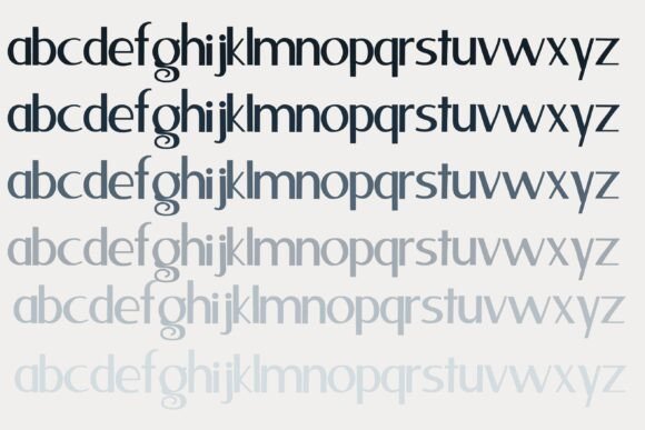Chandlering Font preview 2