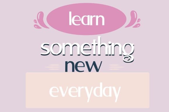 Chandlering Font preview 3