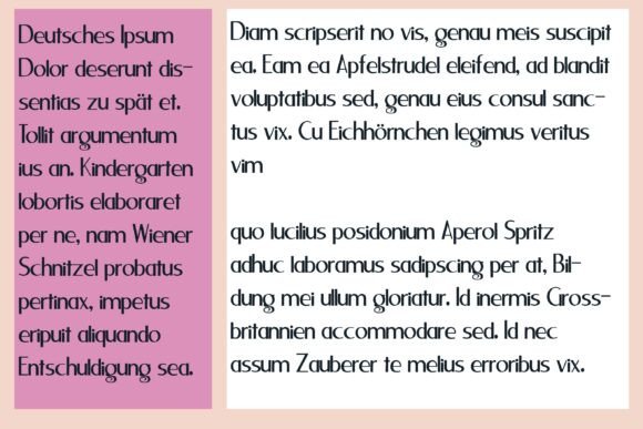 Chandlering Font preview 4