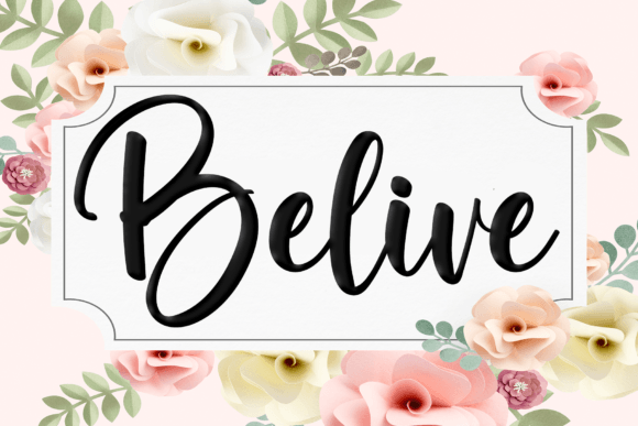 Belive Font