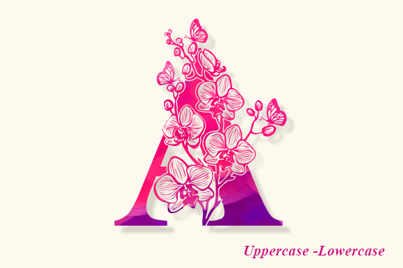 Bella Flower Monogram Font preview 4