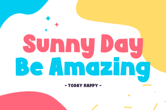 Baby Shark Font preview 2
