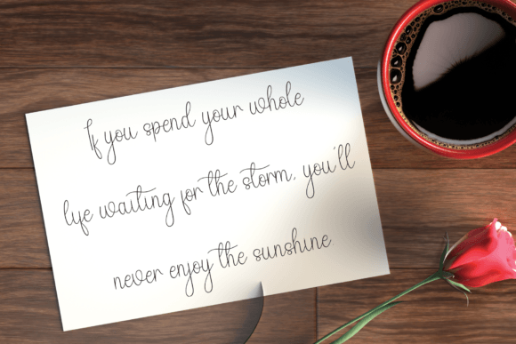 Babyish Font preview 3