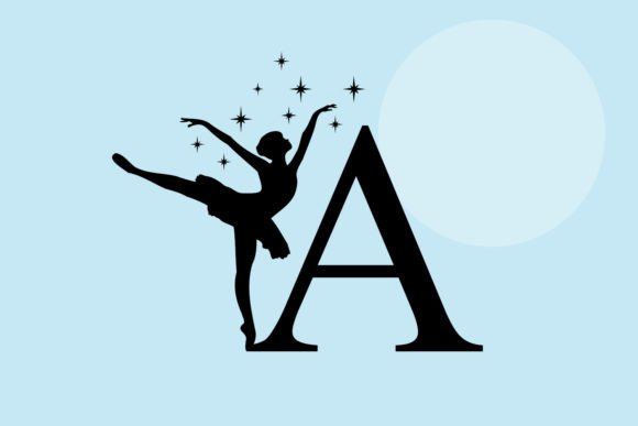 Bellerina Monogram Font preview 3