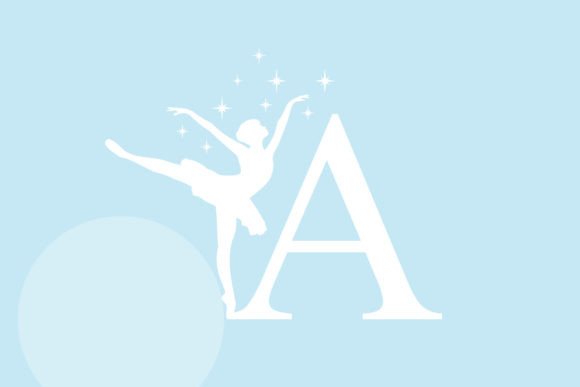 Bellerina Monogram Font preview 4
