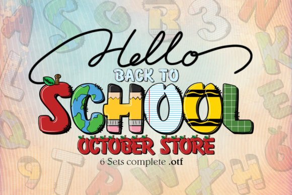 Back to School Font