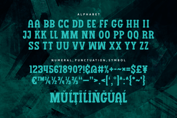 Changing Years Font preview 4