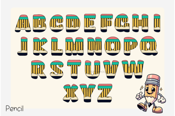 Back to School Font preview 2