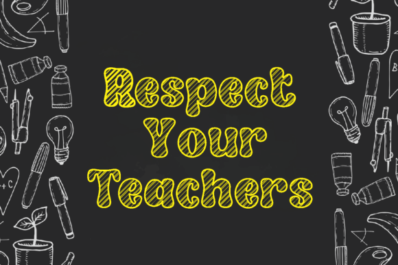 Back to School Font preview 2