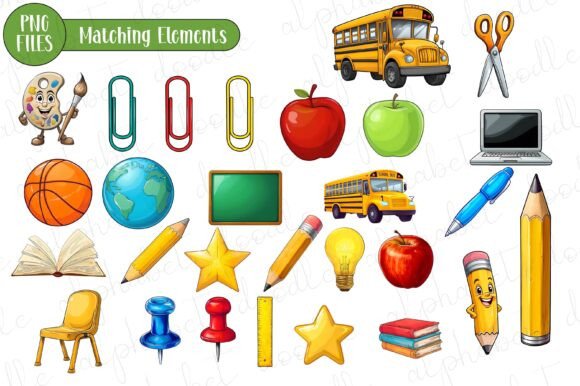 Back to School Font preview 3