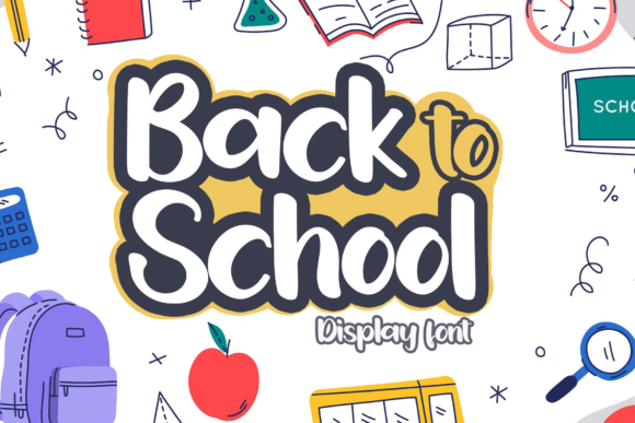 Back to School Font