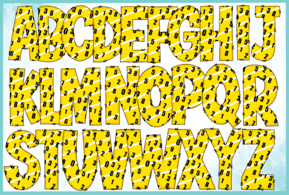 Back to School Font preview 4