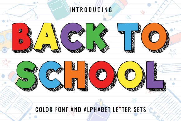 Back to School Font