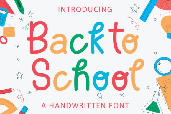 Back to School Font