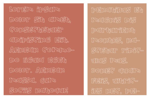 Bellyfat Font preview 4