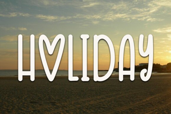 Beloved Font preview 2