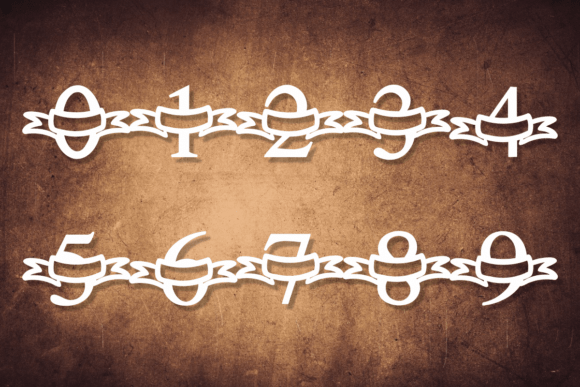 Banner Monogram Font preview 4