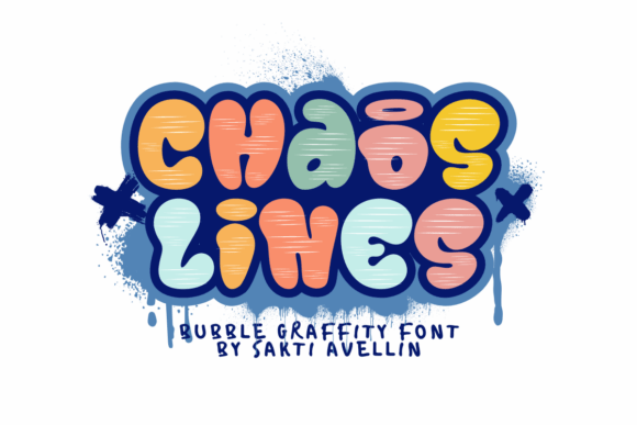 Chaos Lines Font