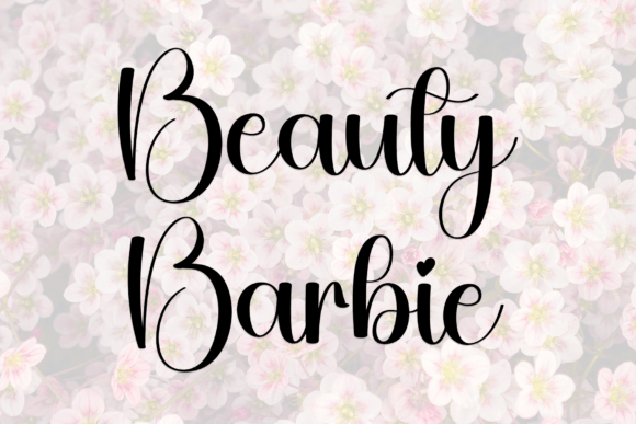 Barbie Font preview 3