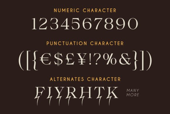 Beltkong Font preview 3