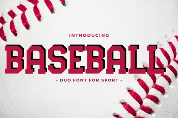 Baseball Font Baseball Font