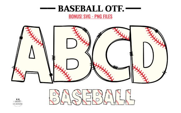 Baseball Font Baseball Font