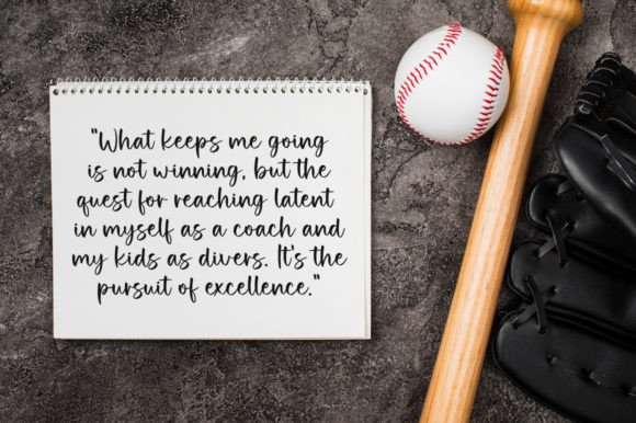 Baseball Font preview 2