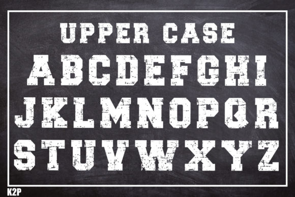 Baseball Font preview 4