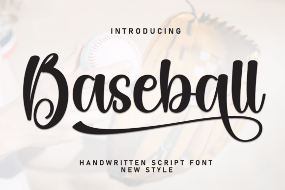 Baseball Font Baseball Font