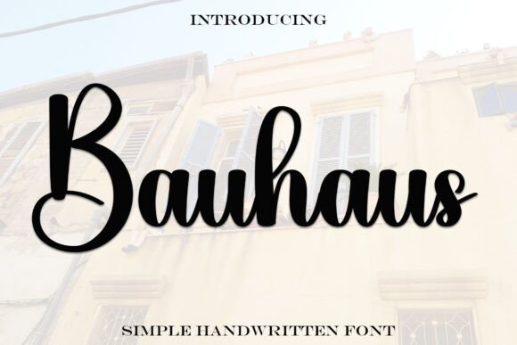 Bauhaus Font
